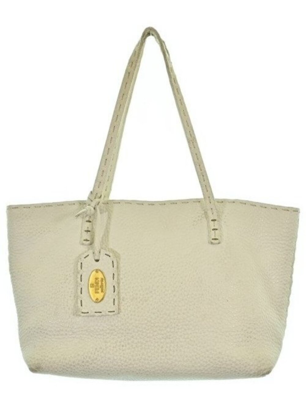 Fendi Selleria Handbag White